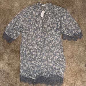 NWT Maurice’s floral BOHO vibe beach coverup